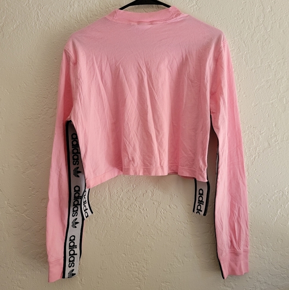 Adidas Pink Tape Top Size Medium - Picture 4 of 7